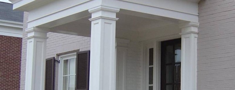 Square Fiberglass Porch Columns Order Custom Permalite® Square Coulmns And Recessed Permalite 